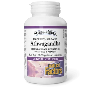 Ashwagandha 600 mg, Stress-Relax