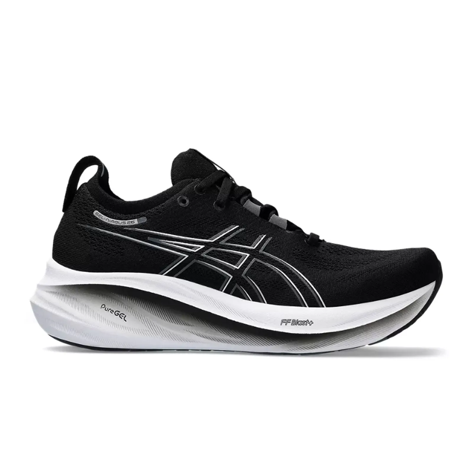 Asics Gel-Nimbus 26 Running Shoe (Women) - Black/Graphite Grey