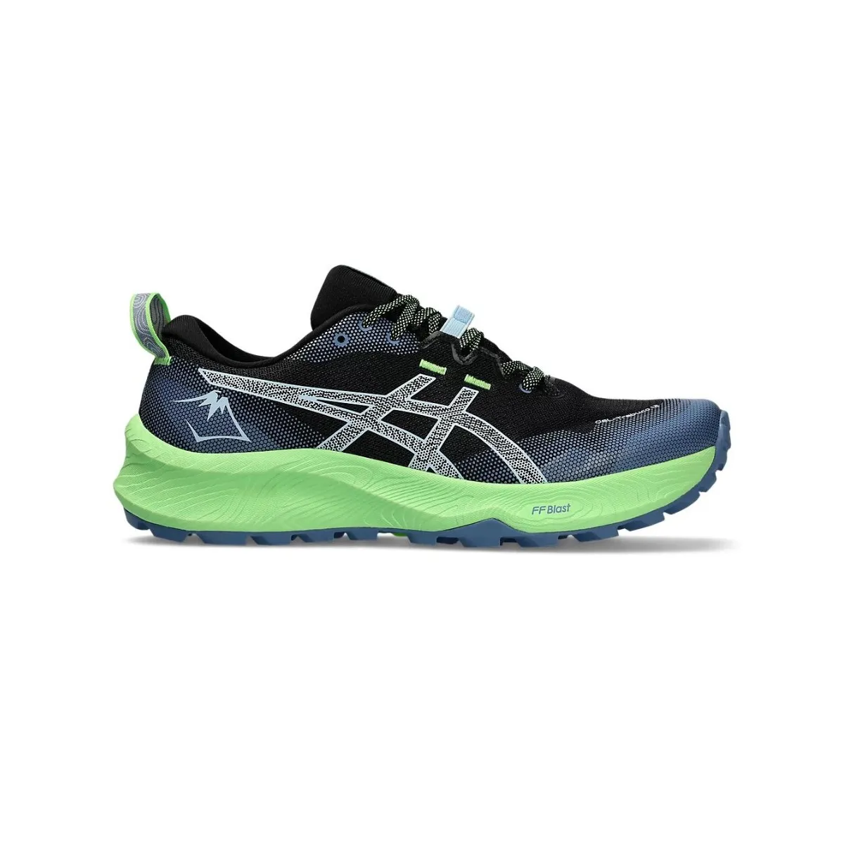 Asics Gel Trabuco 12 Black Green Shoes SS24