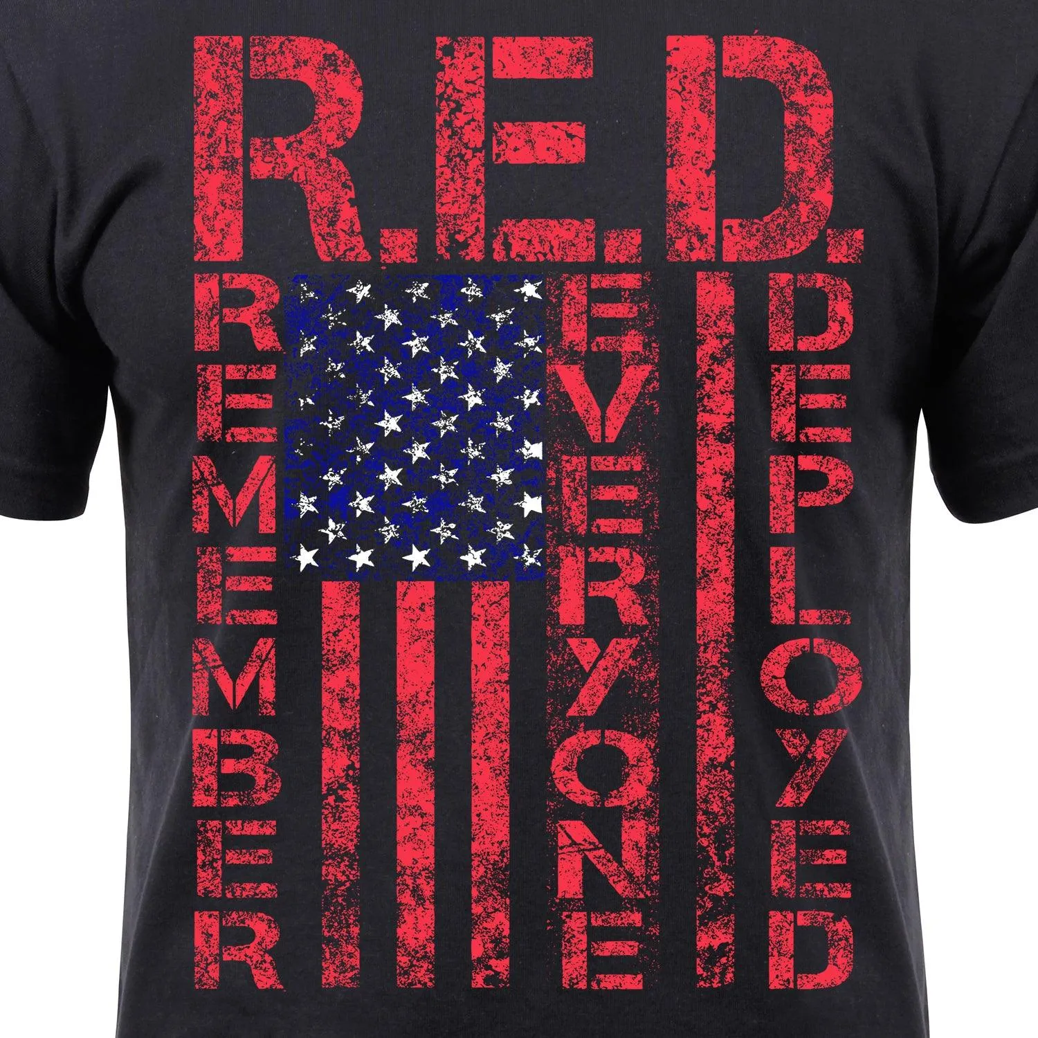 Athletic Fit R.E.D. (Remember Everyone Deployed) T-Shirt