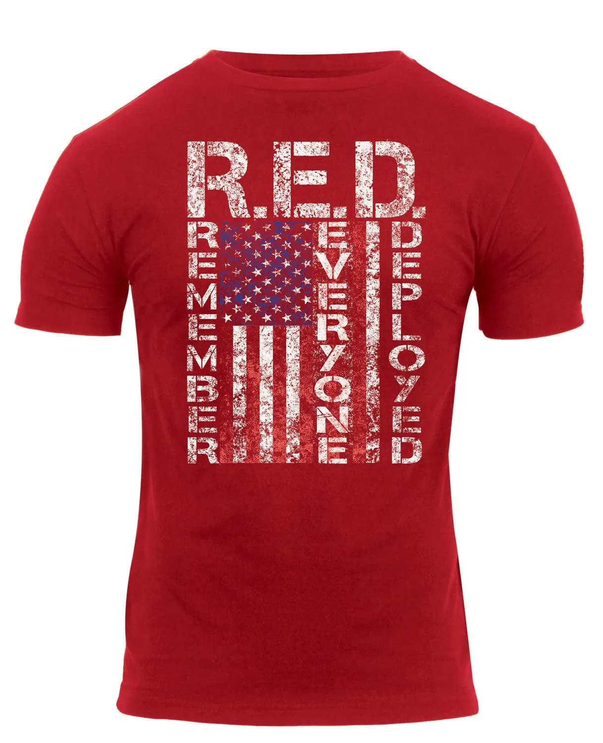 Athletic Fit R.E.D. (Remember Everyone Deployed) T-Shirt