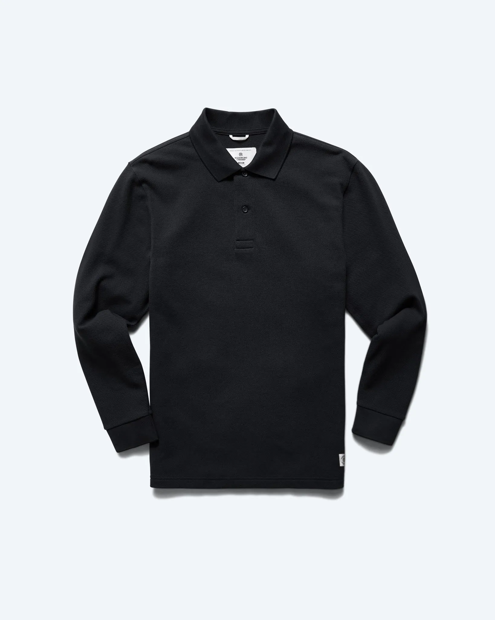 Athletic Pique Academy Long Sleeve Polo