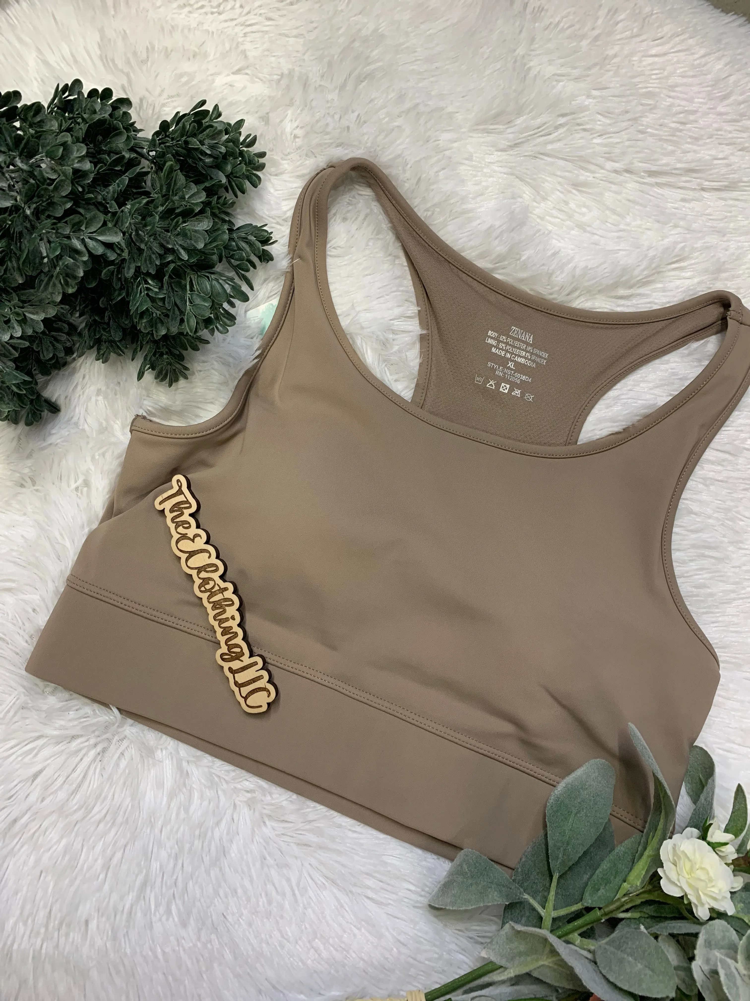 Athletic Racerback Bra - S-3X