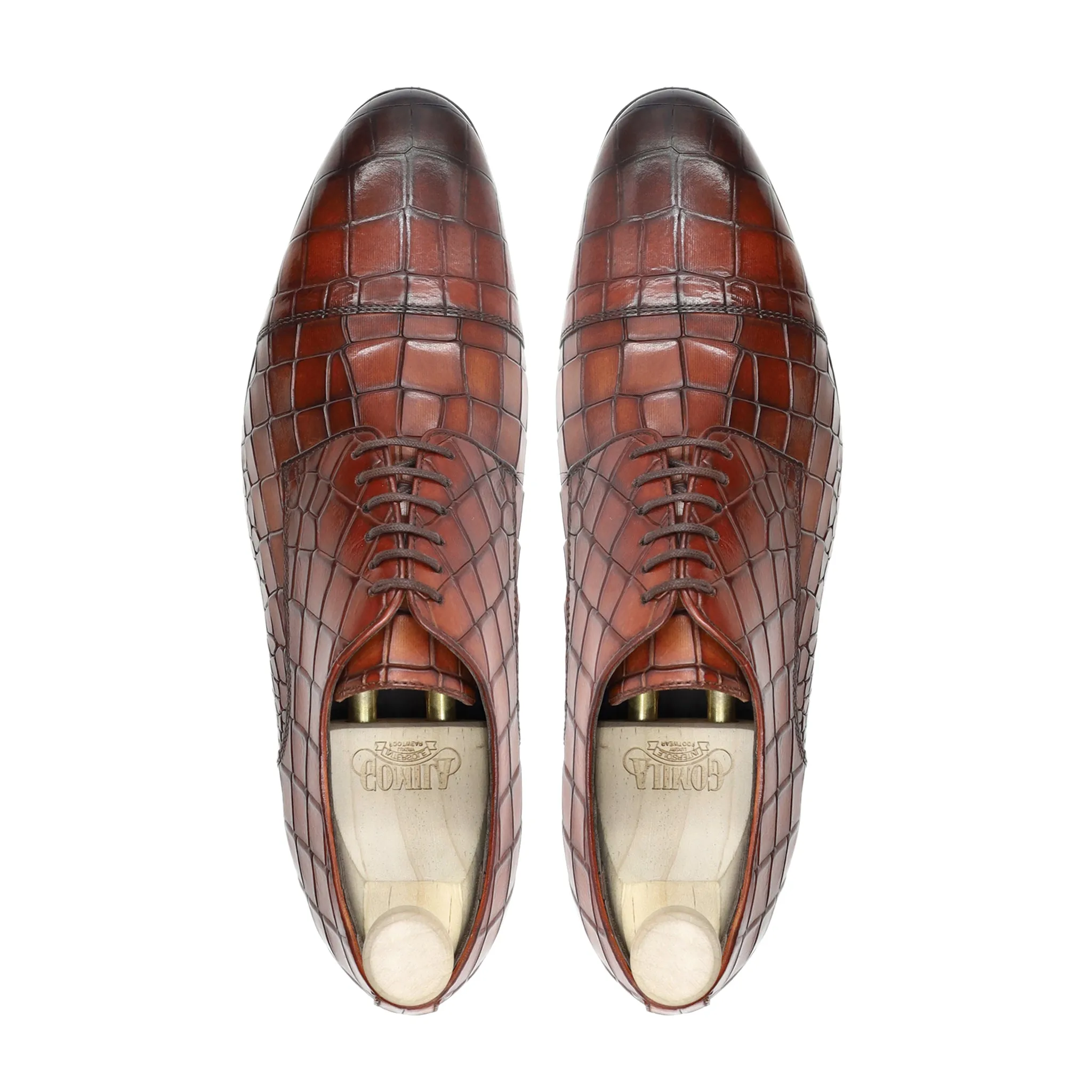 Bali - Men's Burnish Oxblood Calf Leather Derby Shoe