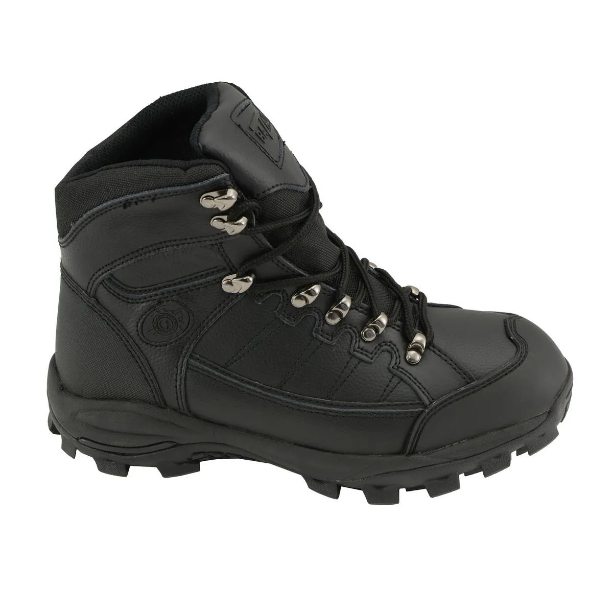 Bazalt MBM9129ST Men's Black Water and Frost Proof Leather Boots with