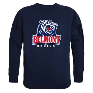 Belmont State University College Crewneck Pullover Sweatshirt Navy