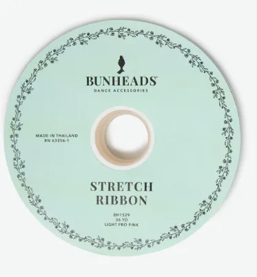 BH1529 Bunheads Stretch Ribbon - BOLT