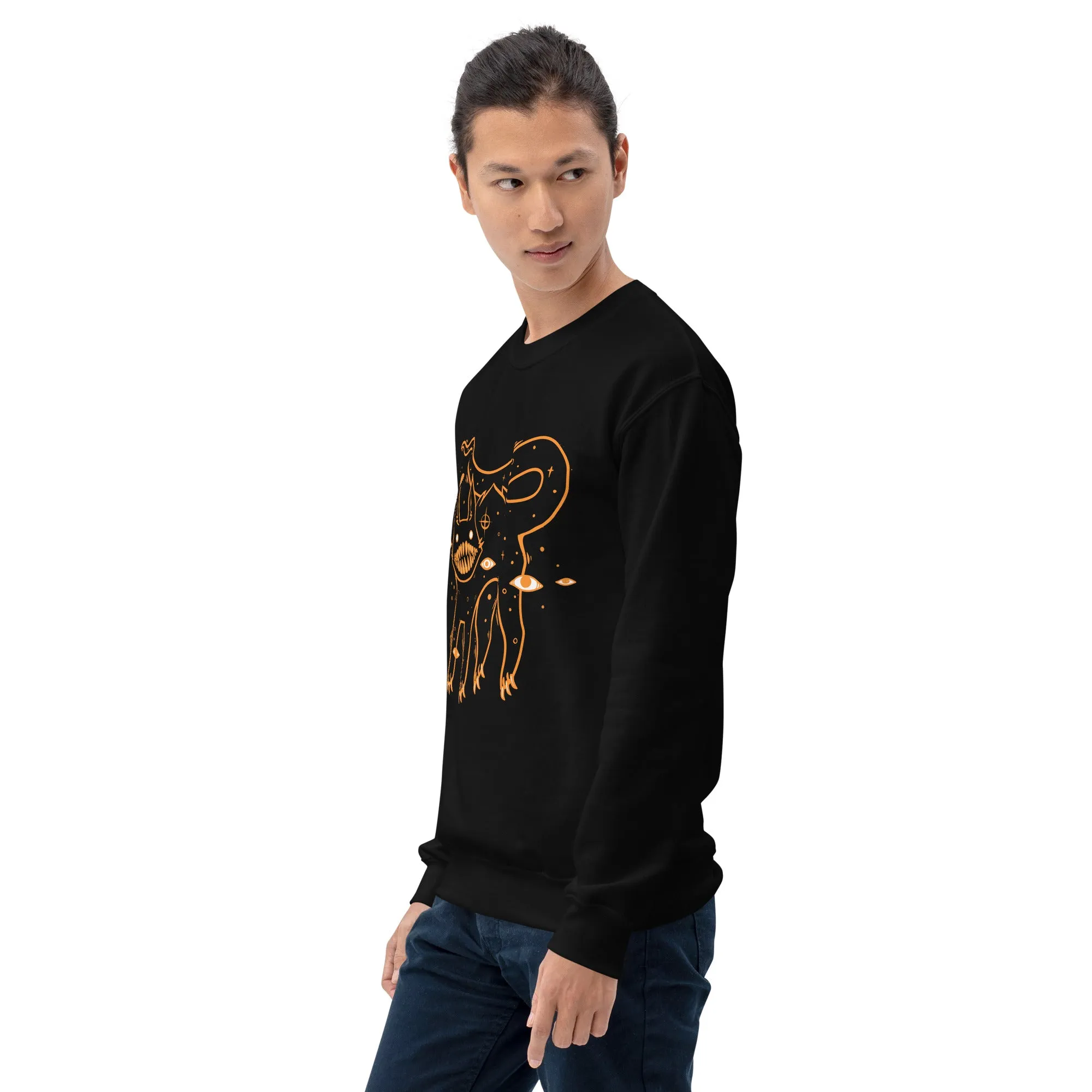 Black Cat, Unisex Sweatshirt