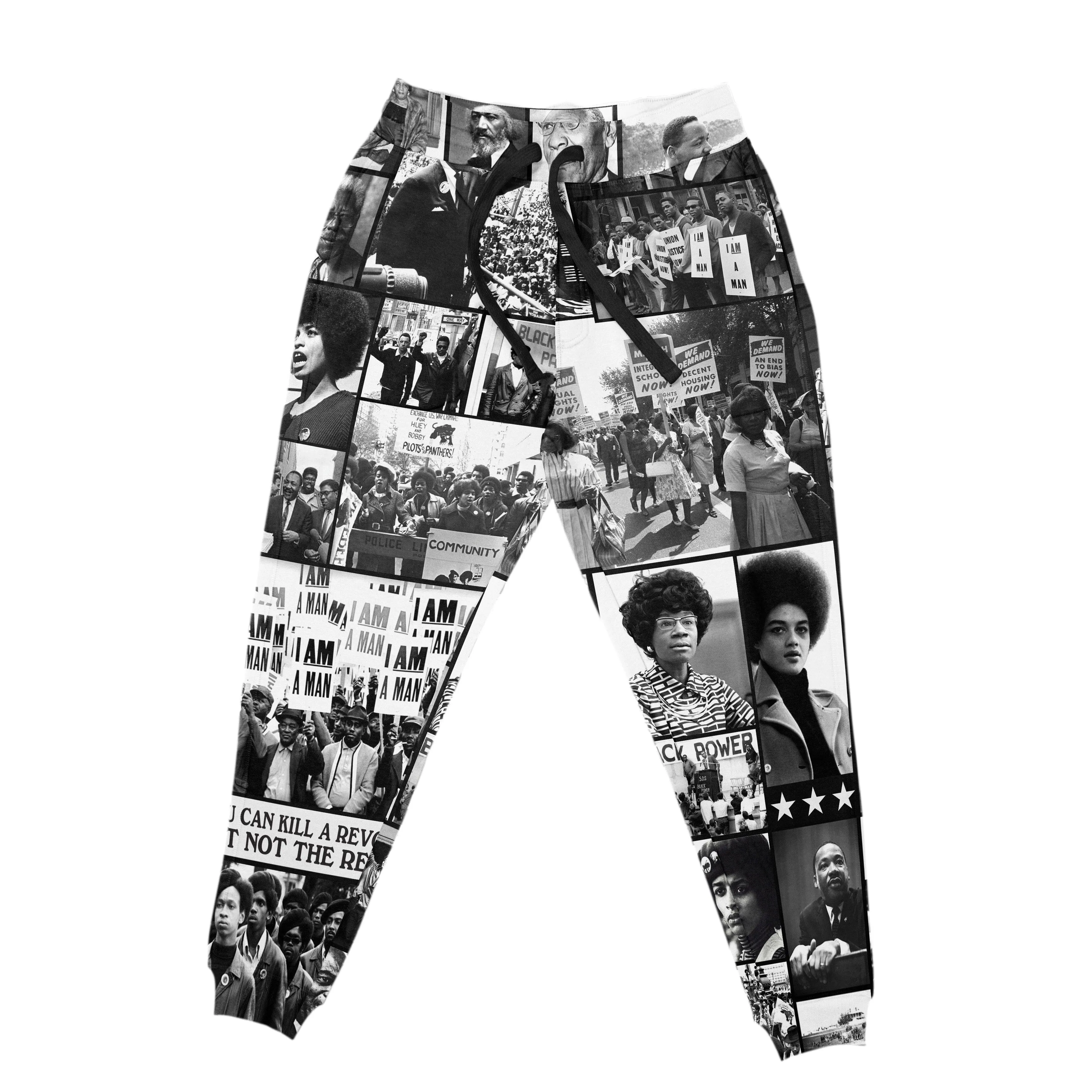 Black Power Images Joggers