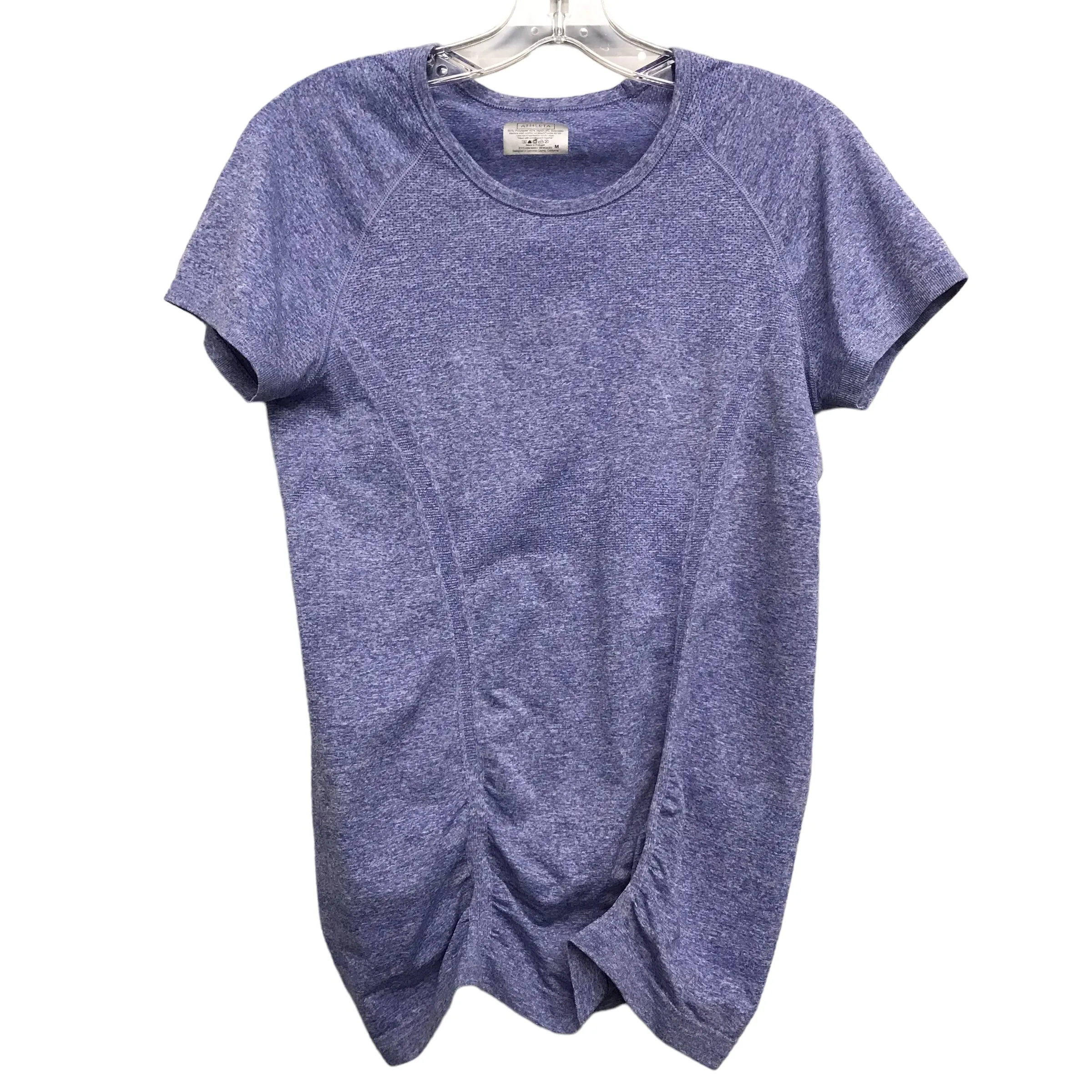 BLUE ATHLETIC TOP SS by ATHLETA Size:M