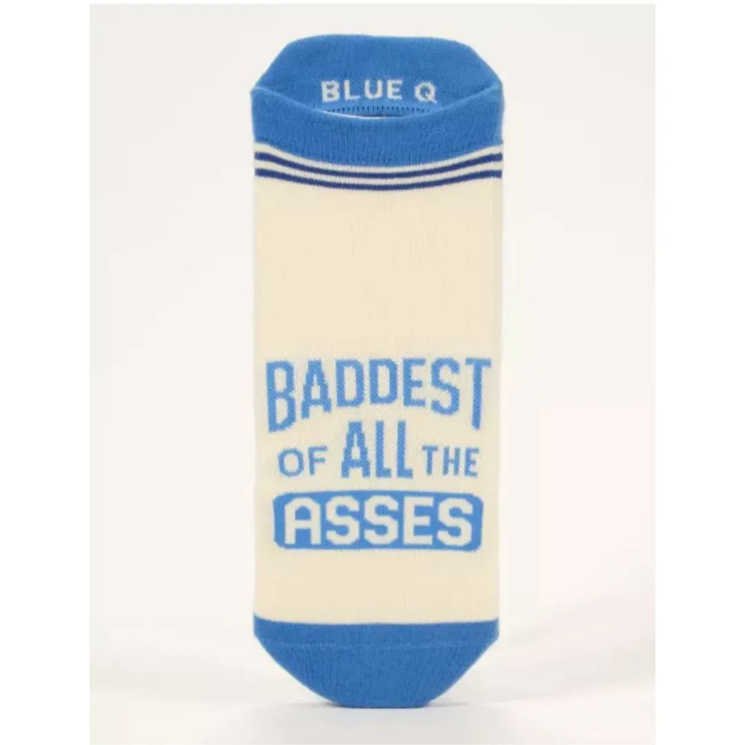 Blue Q Sneaker Socks