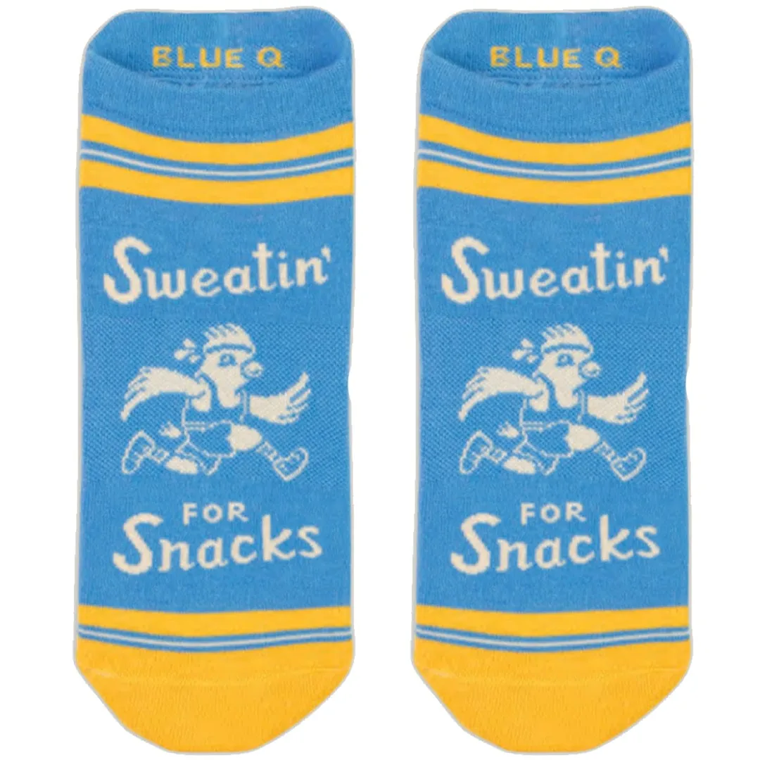 Blue Q Sneaker Socks