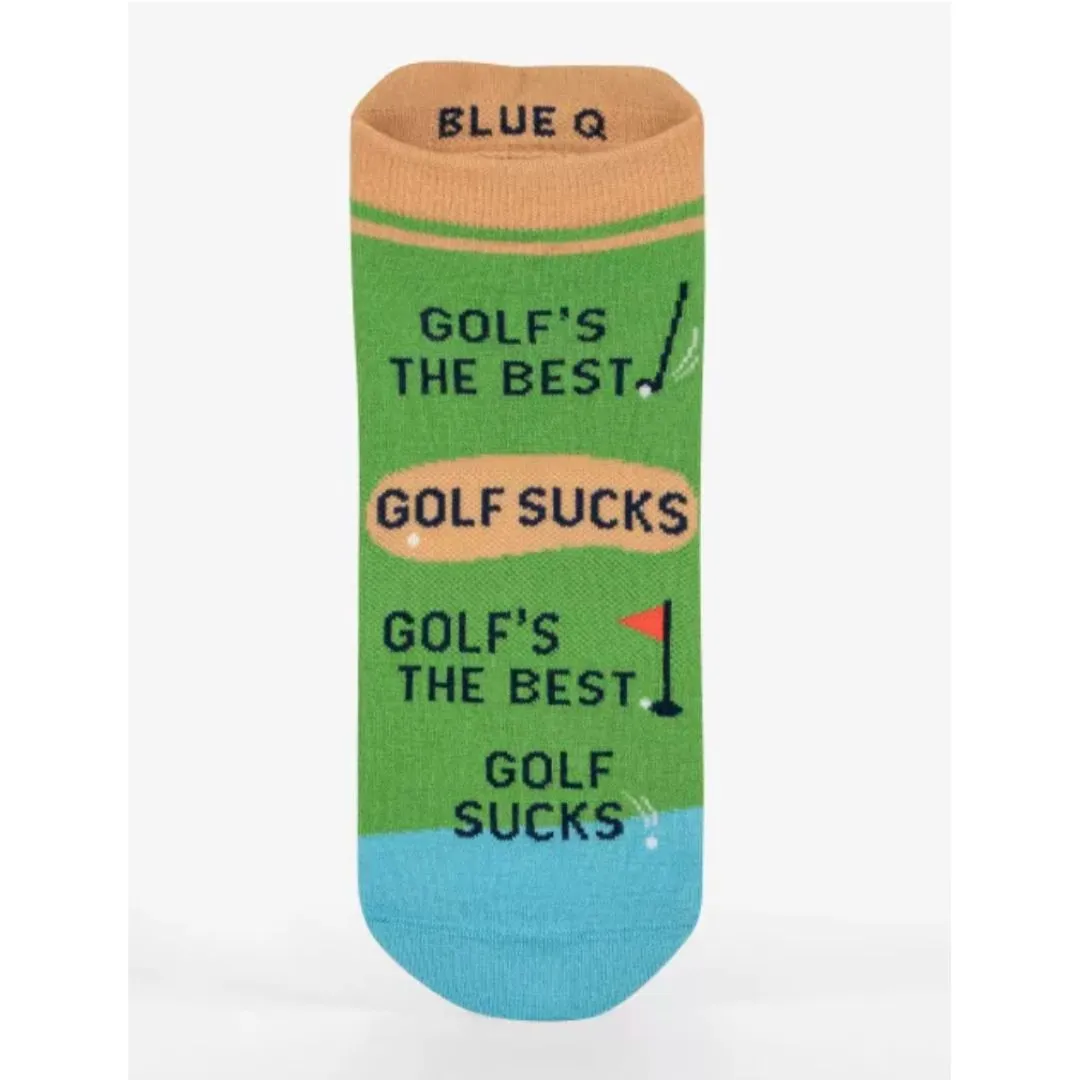 Blue Q Sneaker Socks