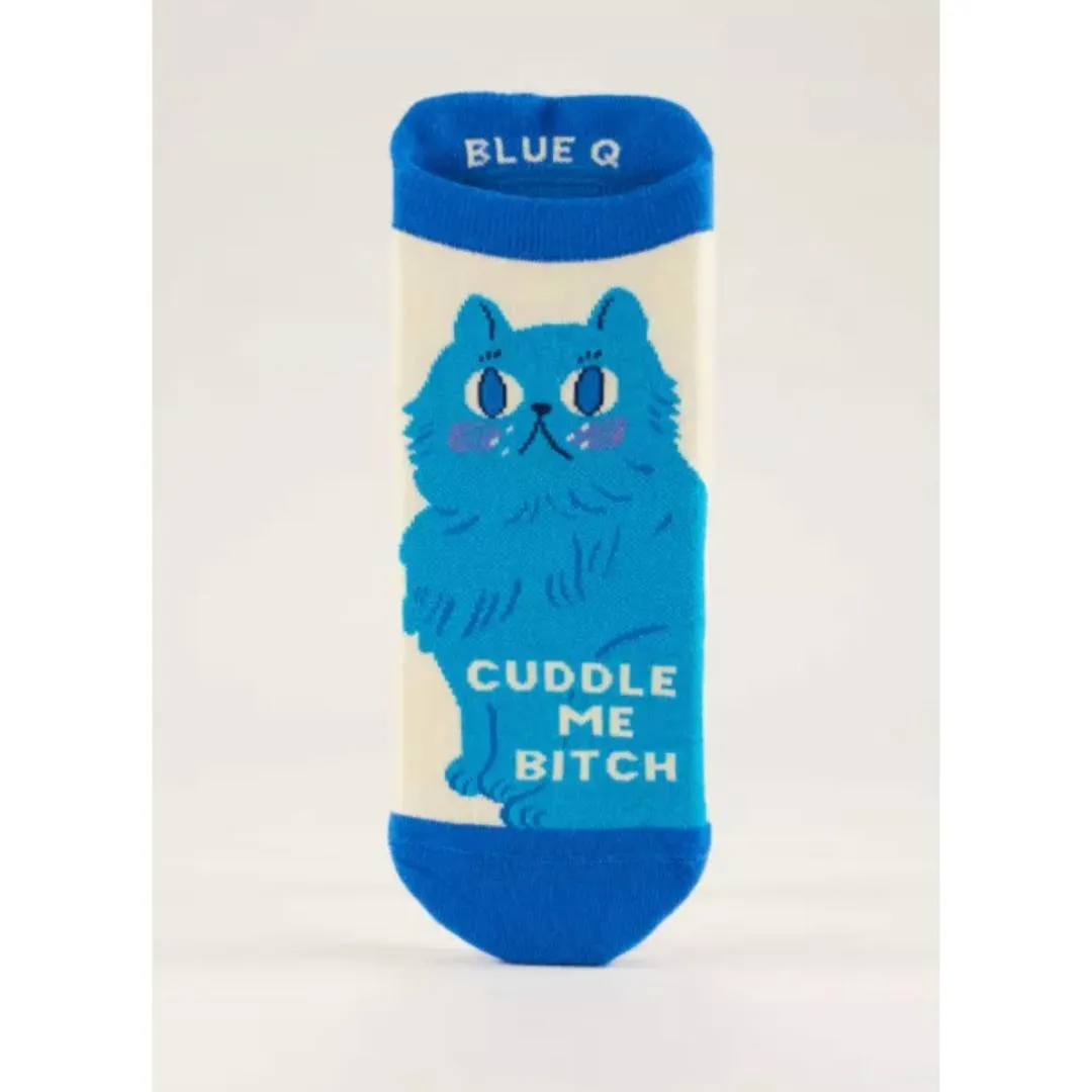 Blue Q Sneaker Socks