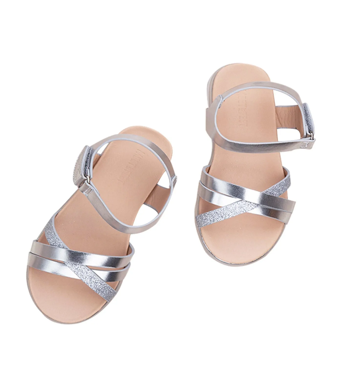 Bobbie Kids Sandals for Girls - Silver