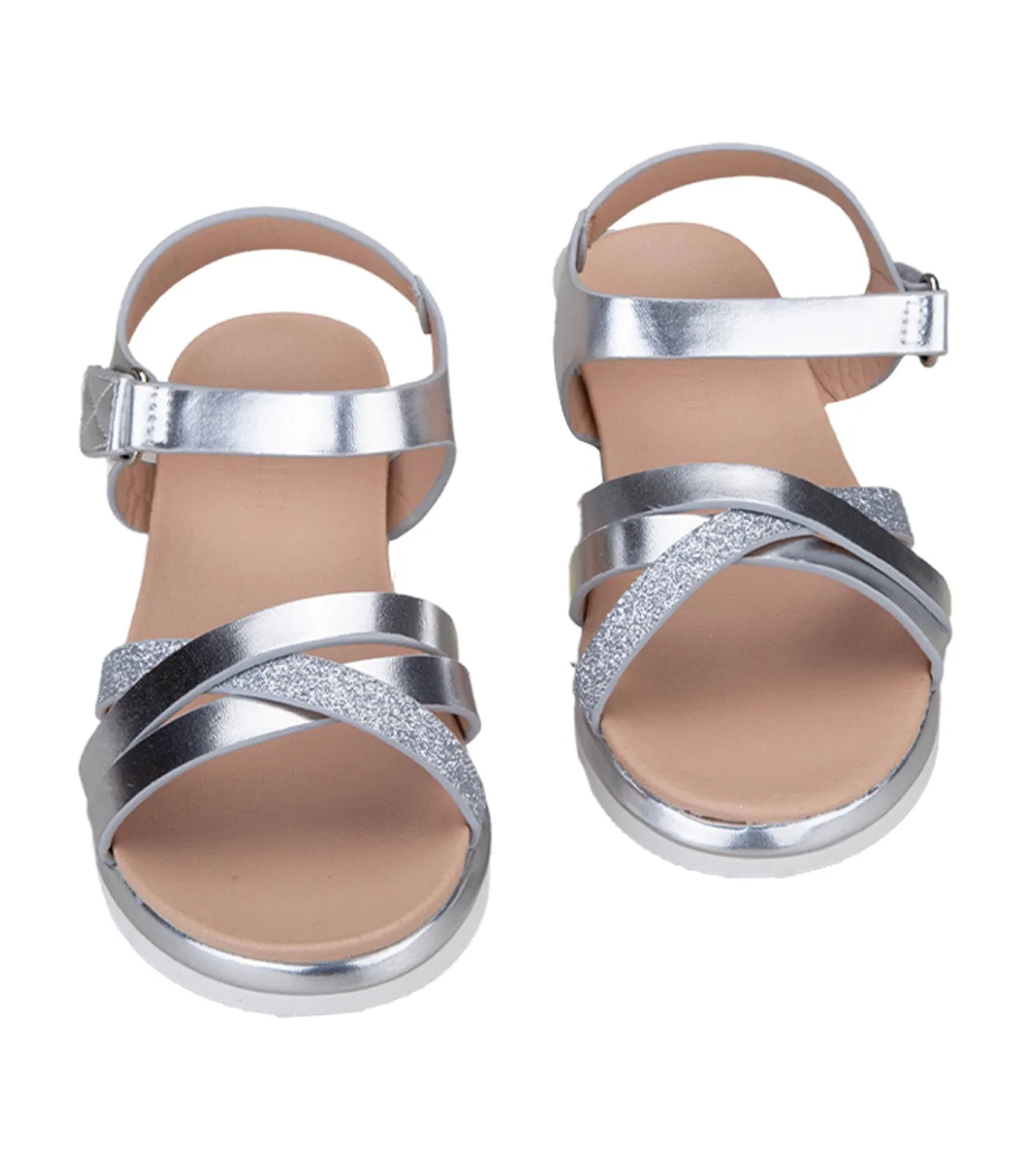 Bobbie Kids Sandals for Girls - Silver