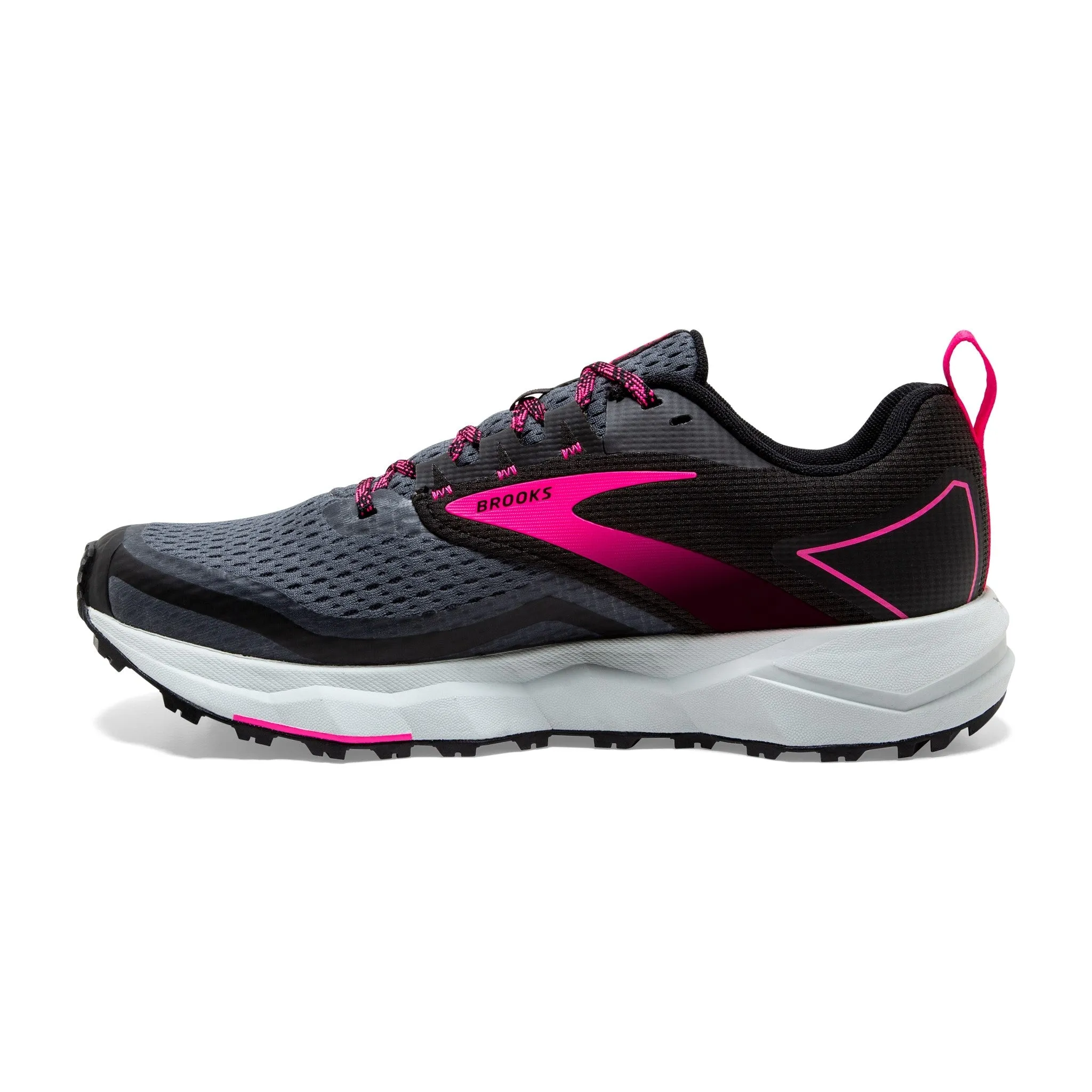 Brooks Women's Divide 2 Trail Running Shoes Black / Ebony / Pink