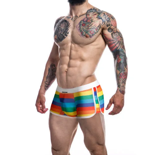 C4M Athletic Trunk Rainbow Small