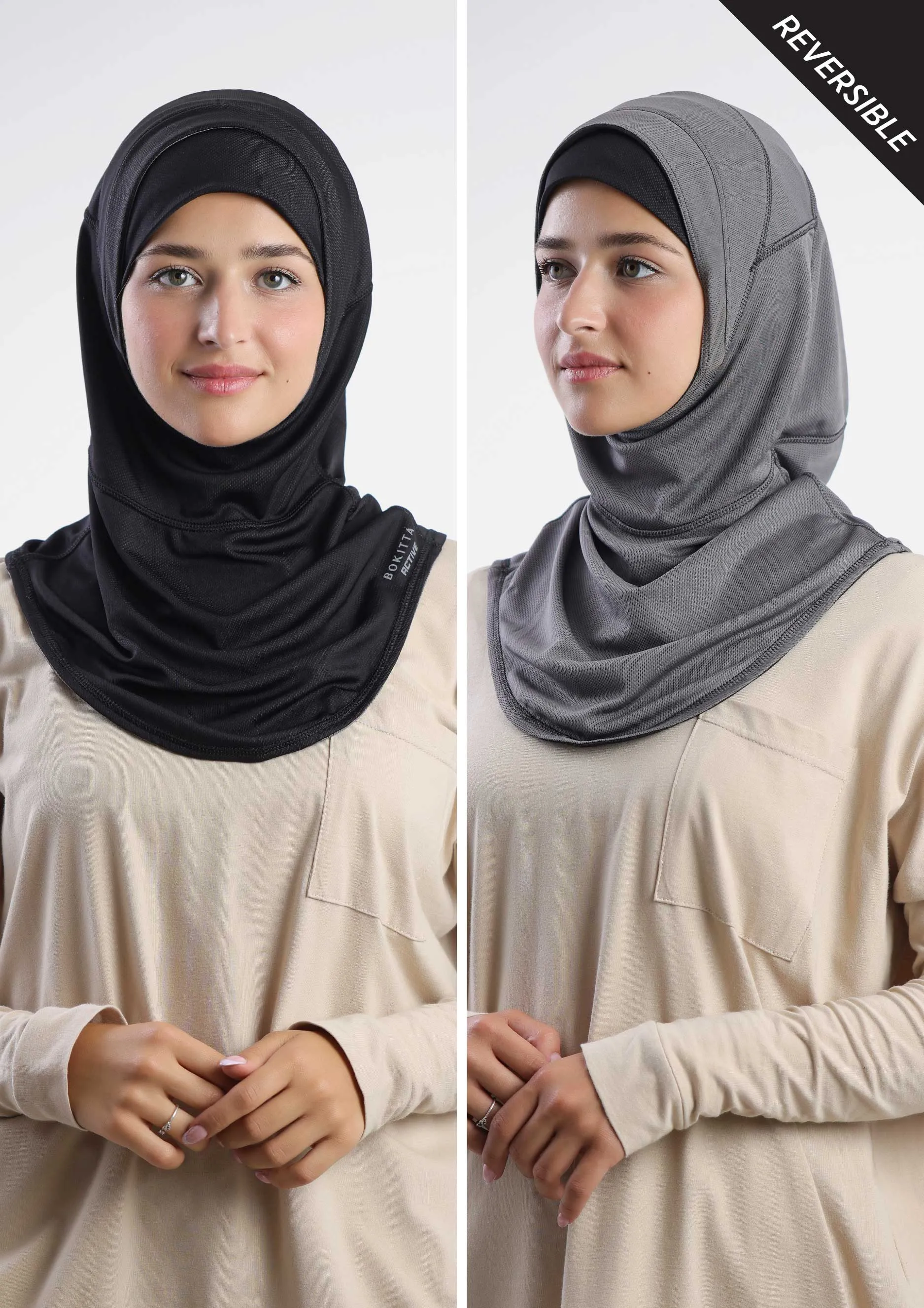 Cardio Sports Hijab - Reversible