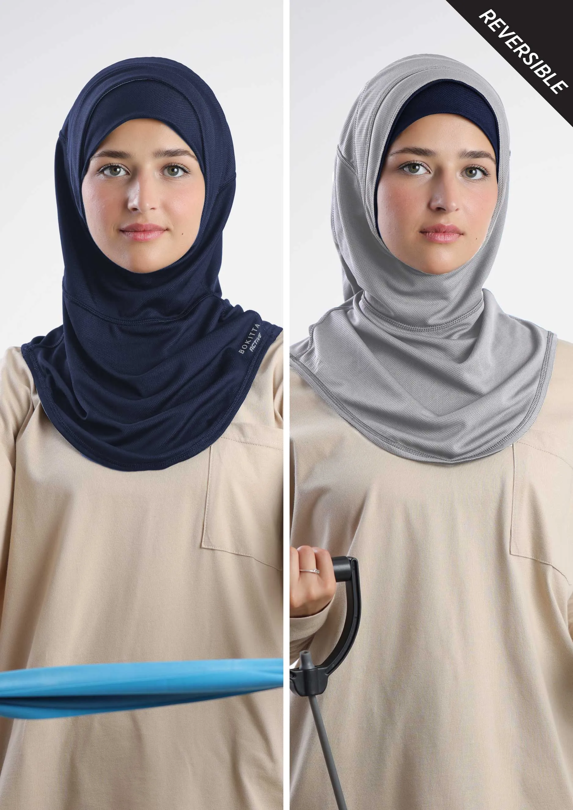 Cardio Sports Hijab - Reversible