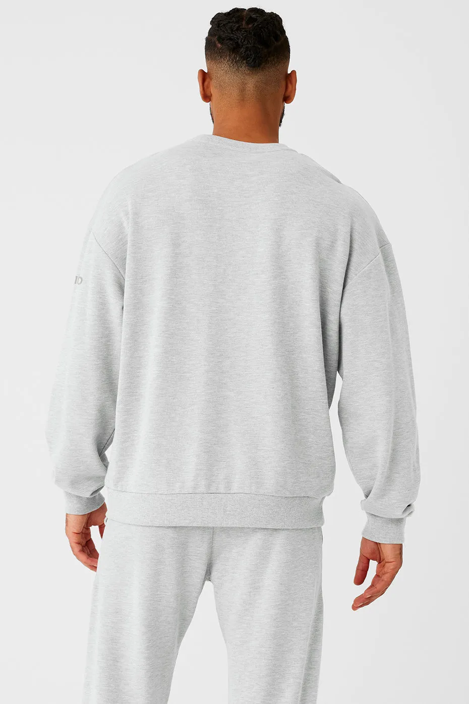 Chill Crew Neck Pullover - Athletic Heather Grey