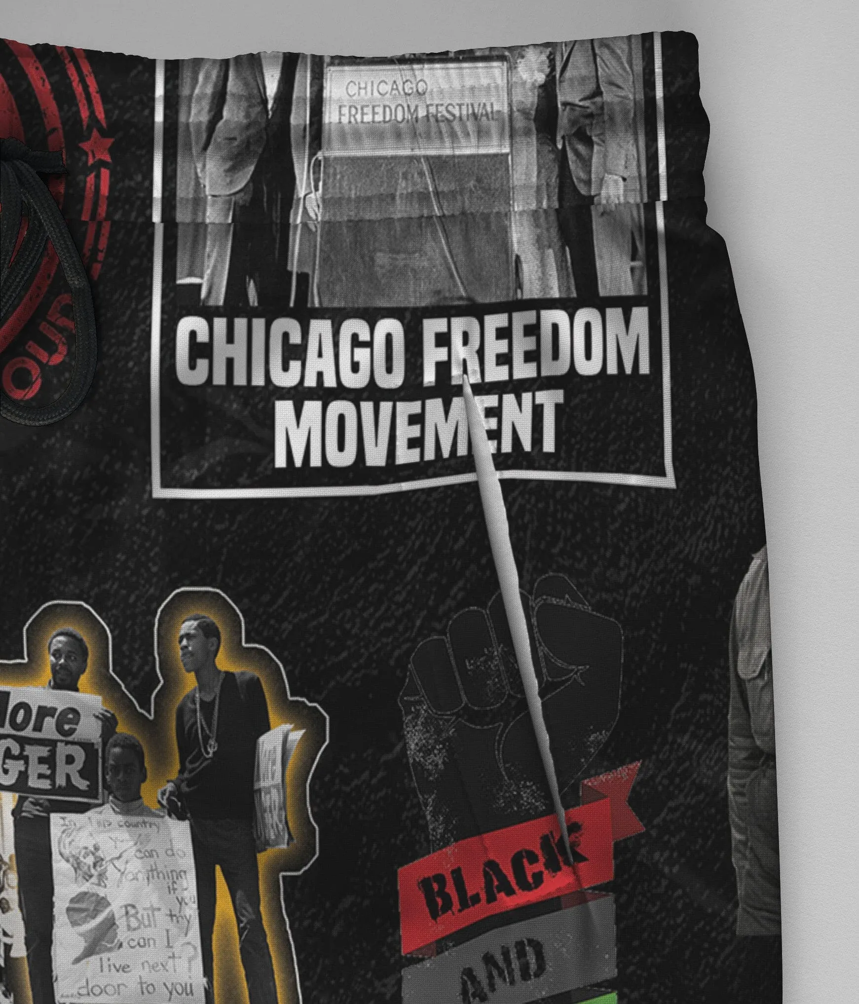 Civil Rights Movement Poster Art Joggers