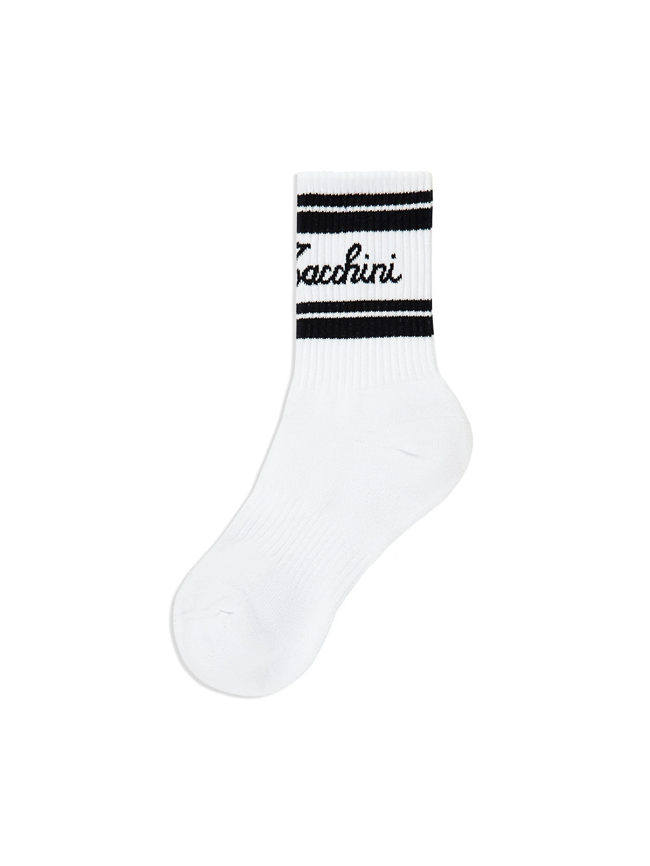 Clasico Script Logo Sock- Black Beauty