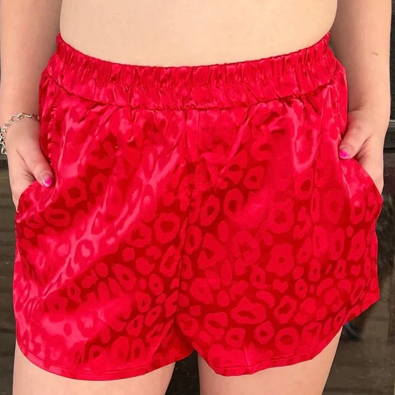 Color Me Ruby Shorts*