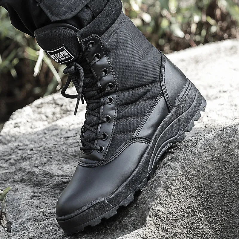 Desert combat boots, land combat boots Shoes