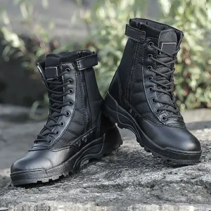 Desert combat boots, land combat boots Shoes