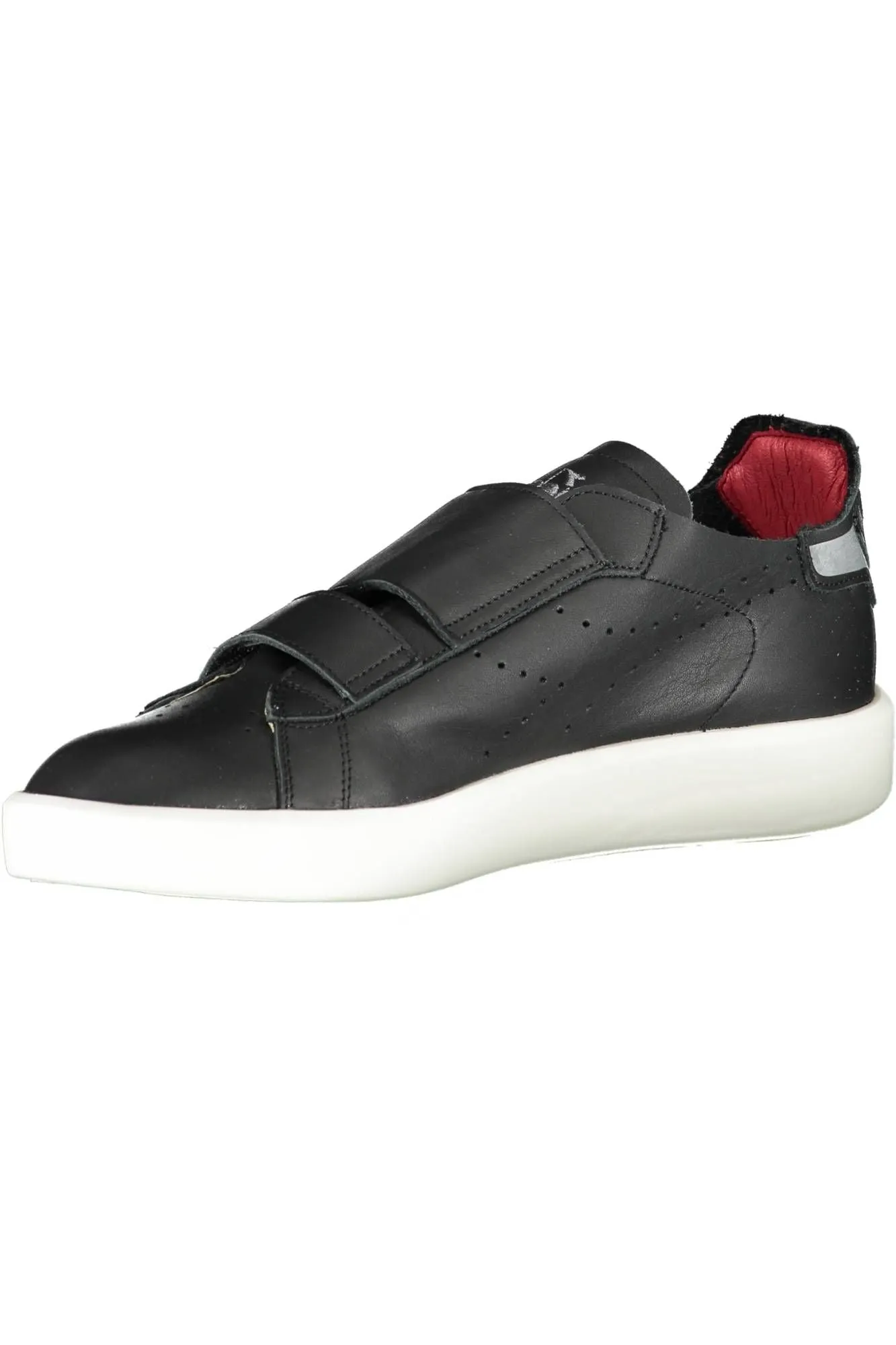 Diadora Black Leather Men Sneaker