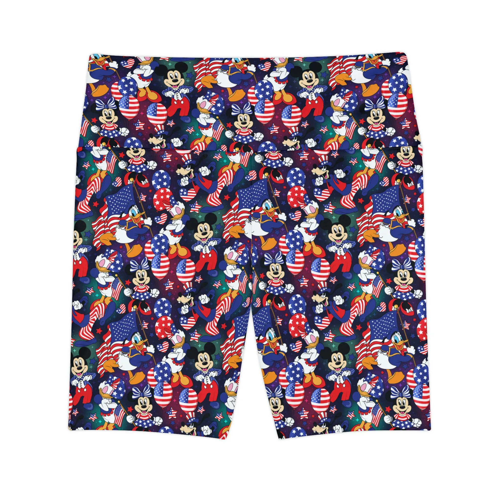 Disney America Women's Athletic Workout Shorts