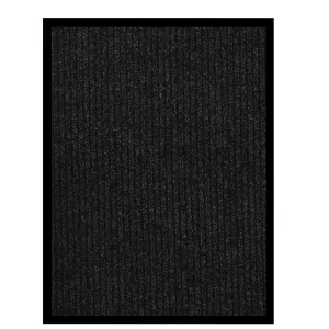 Doormat Striped Anthracite 60x80 cm