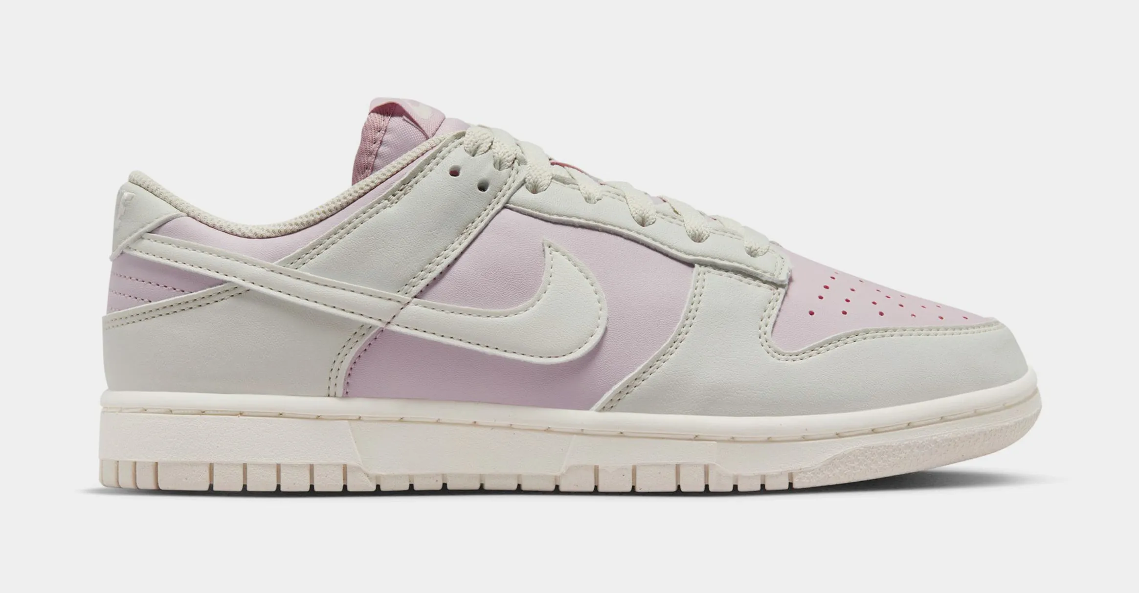 Dunk Low Next Nature Platinum Violet Womens Lifestyle Shoes (Light Bone/Platinum Violet/Sail)