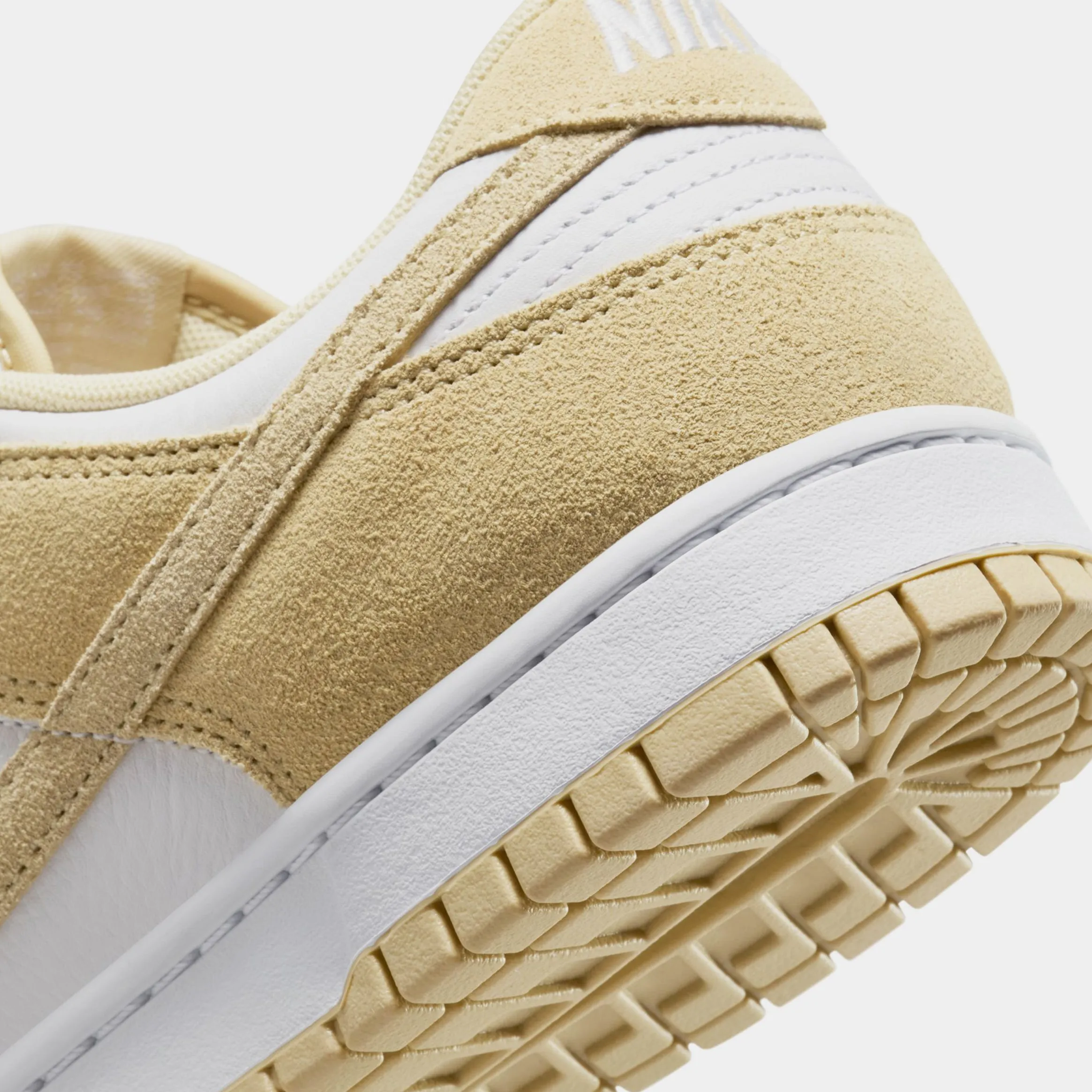 Dunk Low Team Gold Mens Lifestyle Shoes (White/Team Gold/White)