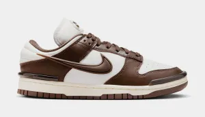 Dunk Low Twist Phantom Baroque Brown Womens Lifestyle Shoes (Phantom/Baroque Brown/Coconut Milk)