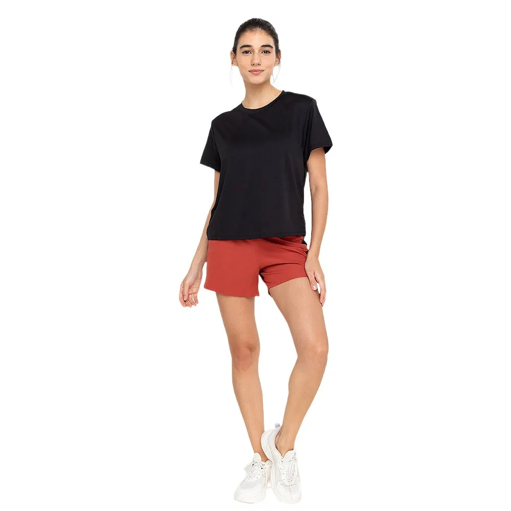 Equipe Women's TECH-DRY Athletic T-Shirt Black