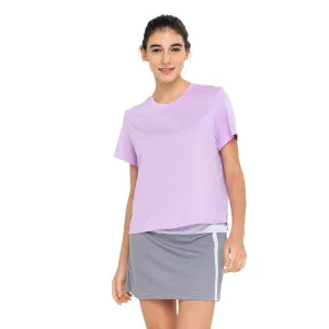 Equipe Women's TECH-DRY Athletic T-Shirt Light Purple