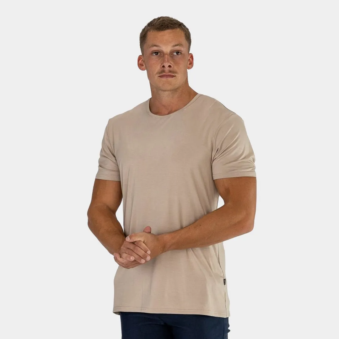 Essential Bamboo T-Shirt - Light Brown