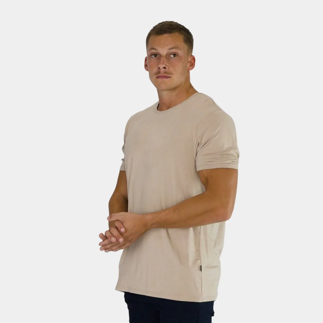 Essential Bamboo T-Shirt - Light Brown