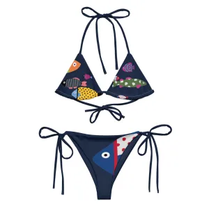 Fish in the Sea string bikini