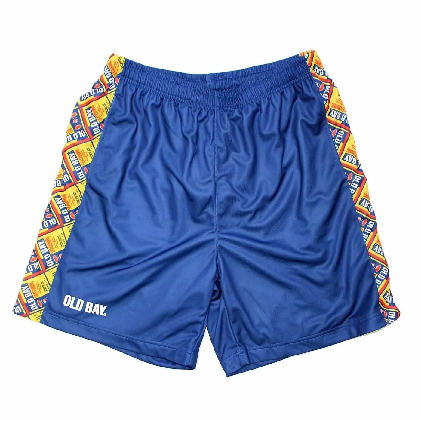 Flat OLD BAY Can Pattern Sides (Royal) / Running Shorts (Men)