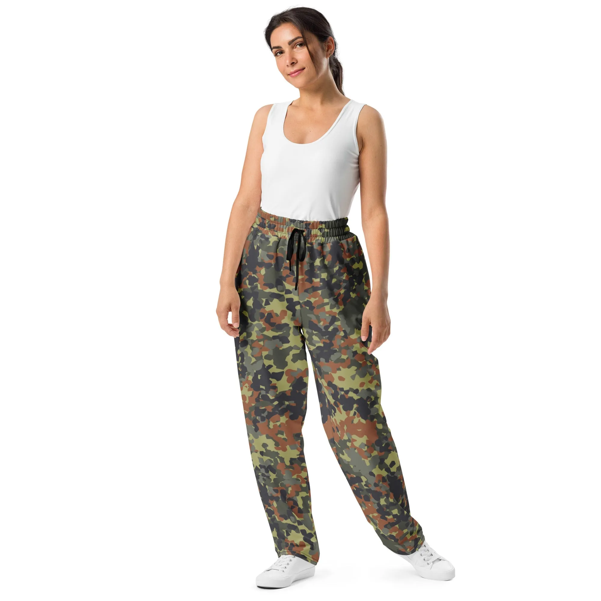 Flecktarn Recon Camo Wide-leg Joggers