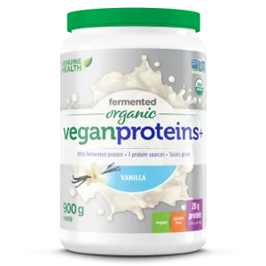 Genuine Health Organic Fermented Vegan Proteins  - Vanilla (900g)