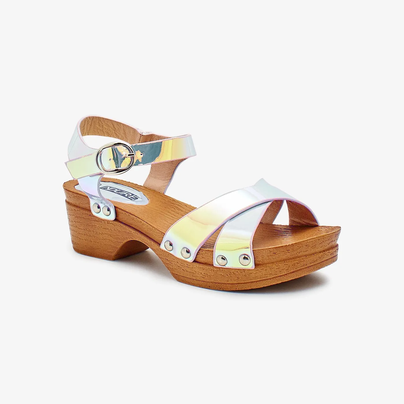 Girls Shimmery Sandals