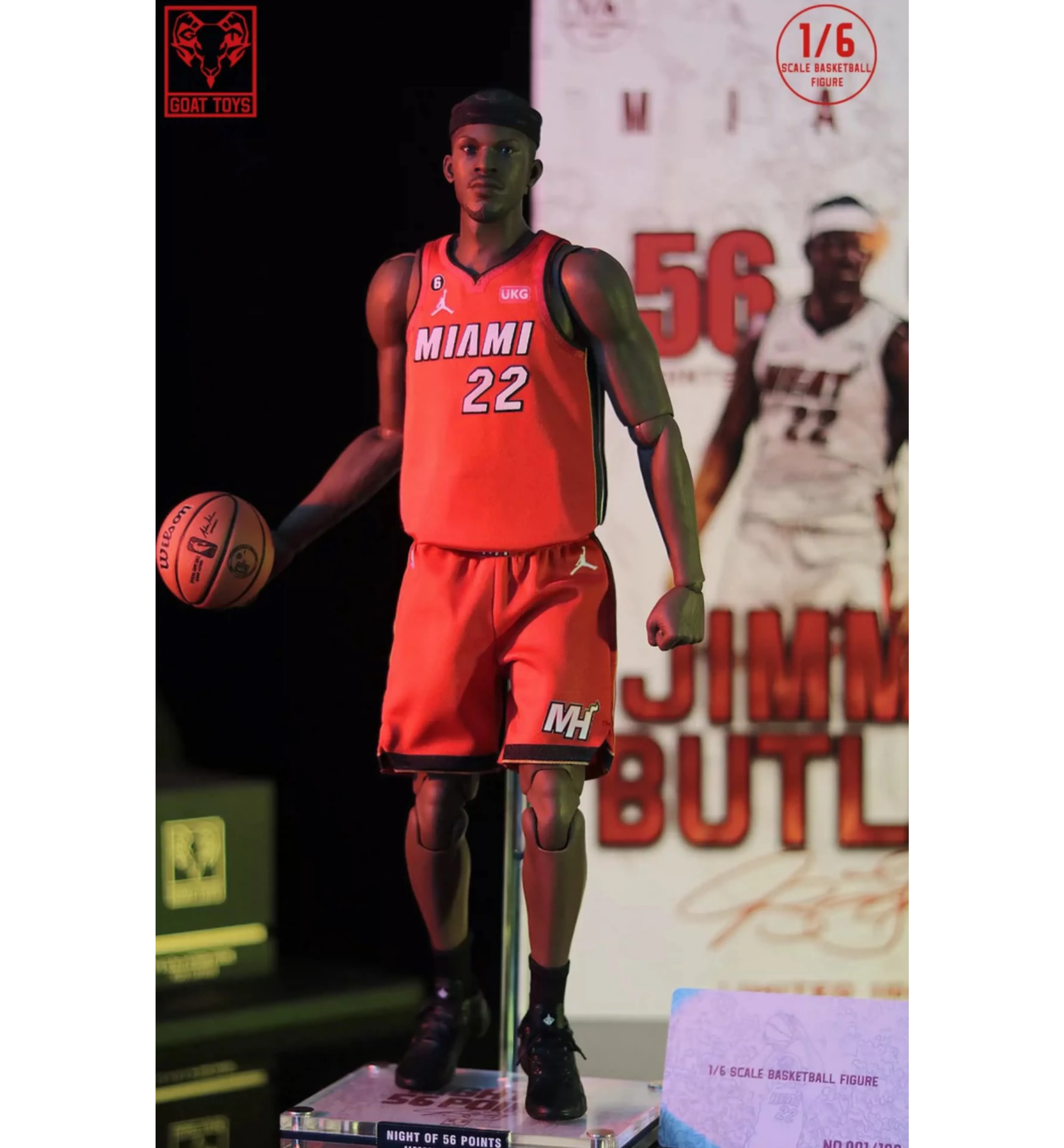 Goat Toys 1/6 NBA Collection: Jimmy Butler NBA Action 12inches Figure