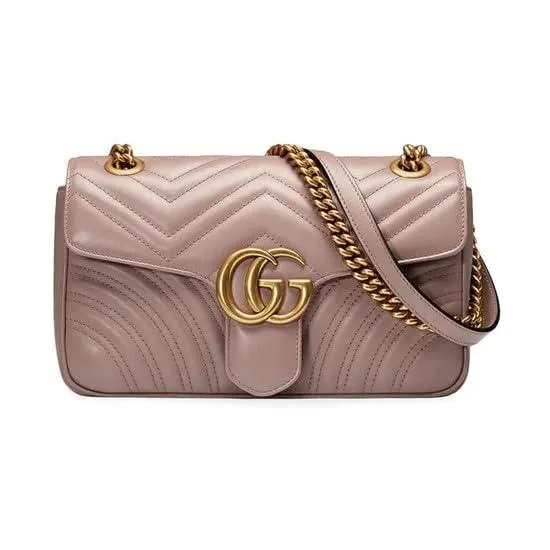 Gucci Marmont Matelasse Shoulder Bag.