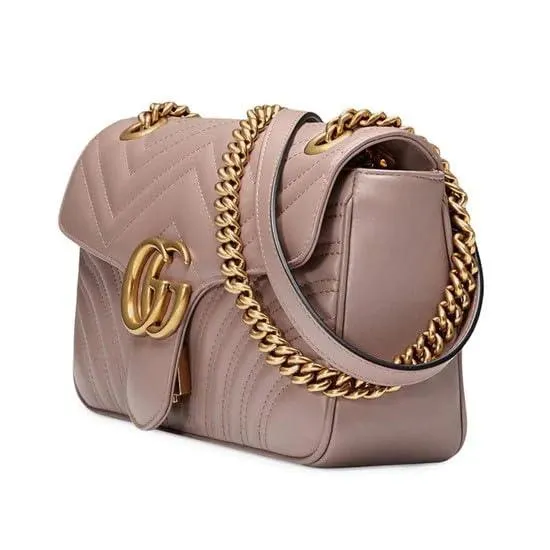 Gucci Marmont Matelasse Shoulder Bag.