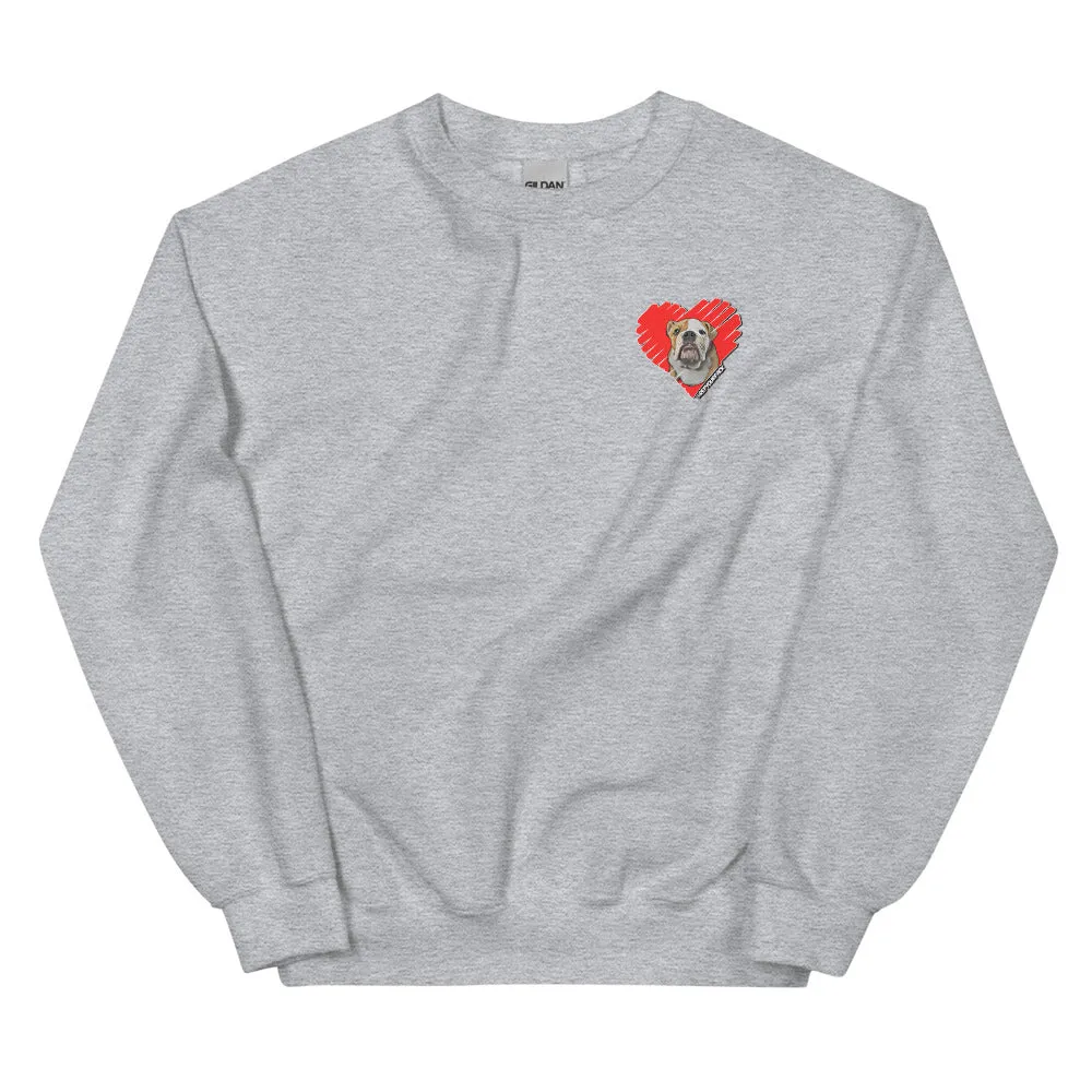 Gus Heart Design Sweatshirt