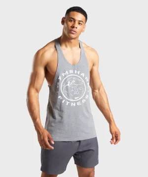 Gymshark Legacy Stringer - Grey Marl